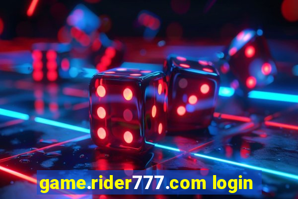 game.rider777.com login